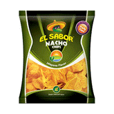 El Sabor Nacho Chips Jalapeno 225g